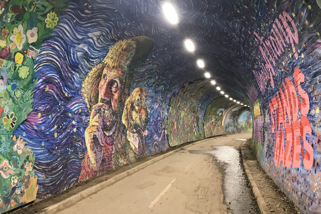 Quirky places to visit in Edinburgh I The Colinton Tunnel.