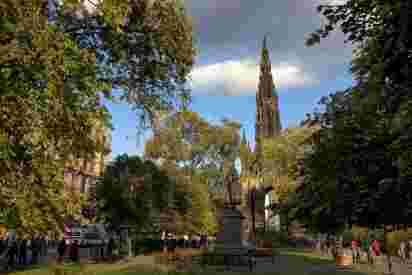 The Scott Monument, Central Edinburgh